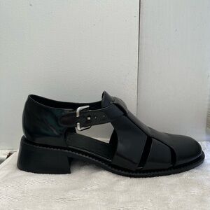 Jeffrey Campbell Black Cutout Shoes